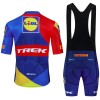 Fietskleding (Fietsshirt + Korte Koersbroek) 2024 Lidl-Trek - Blauw